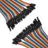 50pcs Jumper Wire Jumper Cables Plastic Colorful Female to Female