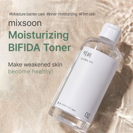 [MIXSOON] Bifida Toner 10.14 fl oz / 300ml | Hydrating Essence Toner That Strengthen Skin Barrier for Firm and Healthy Skin | Vegan, Cruelty-Free