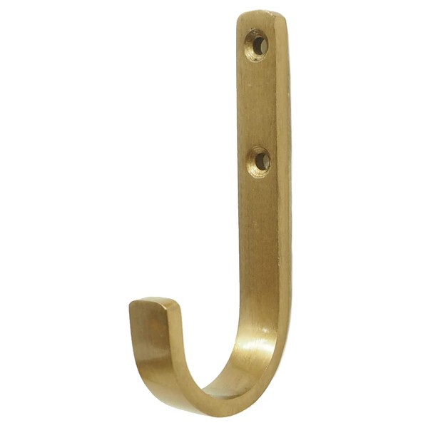 Posh Living 63156 Iron Hook, Antique Gold, W 0.6 x