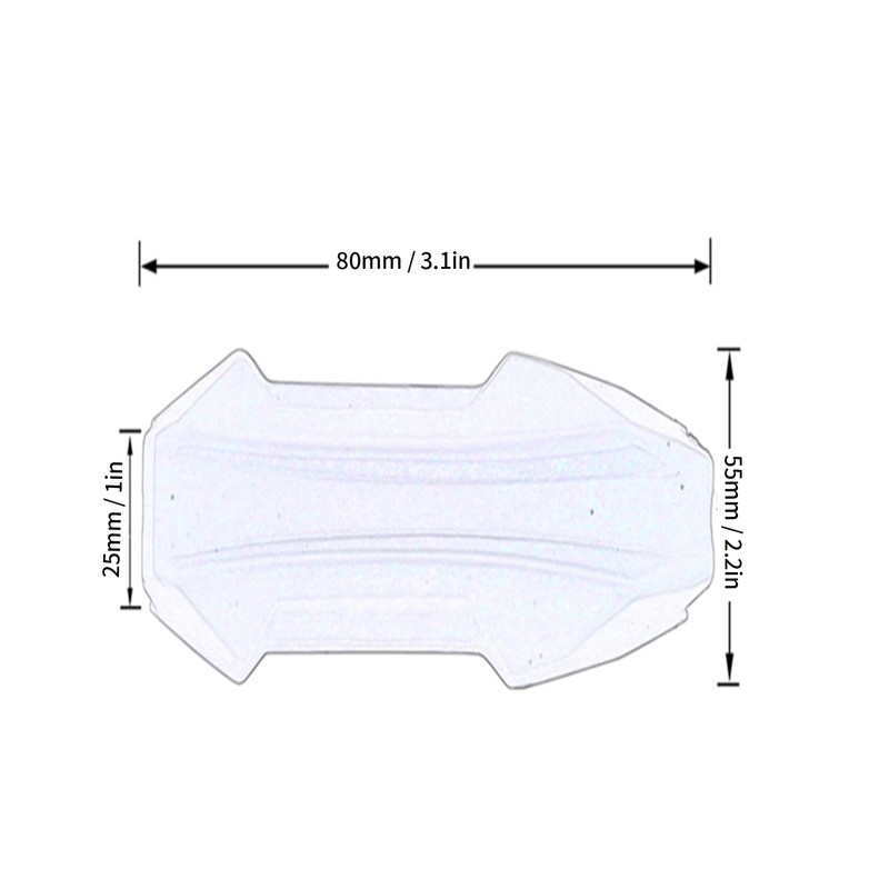 25mm/1in Motorcycle Bumper Guard Anti Drop Rubber Protector Universal Fit