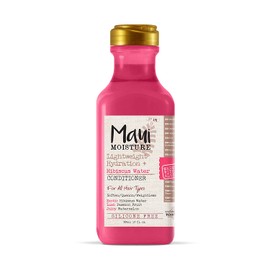 Maui Moisture Lightweight Hydration + Hibiscus Water Conditioner for Daily Moisture, No Sulfates, 13 oz