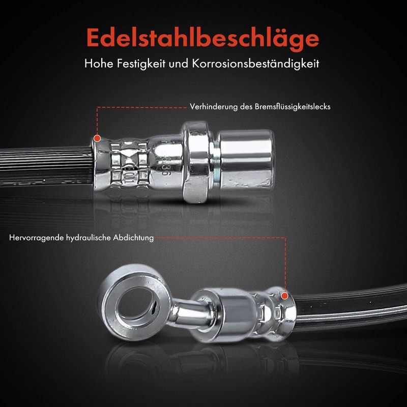 Frankberg Brake Hose Brake Hoses Rear Axle Right Compatible with