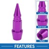 A ABSOPRO Tire Valve Stem Caps 45MM Car Wheel Valve