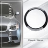 Funda para volante de automóvil con diamantes de imitación, ajuste