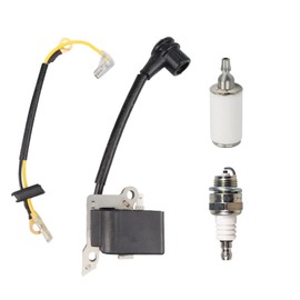 Ignition Coil Kit for Husqvarna Chainsaw 23 26 36 41 136 137 141 235 240 Replaces 530039143 545199901 545063901 530039239