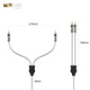 SKW Entry Level 3.5 mm Jack to 2 RCA Y