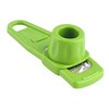 Garlic Press with Plastic Handle, Stainless Steel Blades, Ideal for