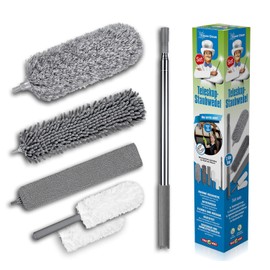 Clever Clean Telescopic Duster [Set of 5] Extendable Duster, Telescopic Duster, Dust Remover, Duster