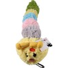Patchwork Pet Pastel Caterpillar 20-Inch Squeak Toy for Dogs