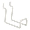 W Bar Hook for Perforated Boards, White, 50 P25 [1
