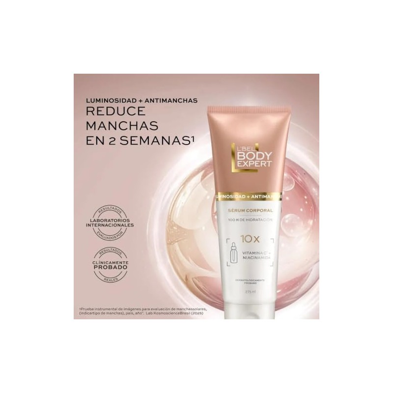 L'BEL - Body Expert Sérum Corporal Luminosidad + Antimanchas 275