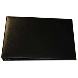 EGP 3-On-A-Page Black Board 7 Ring Binder, Size 14 3/16 x 9 5/8