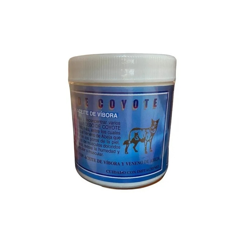 Pomada Cebo De Coyote Con Aceite De Víbora 125gr