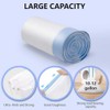 120 Count Self-Cleaning Cat Litter Box Liners Bag, Compatible with
