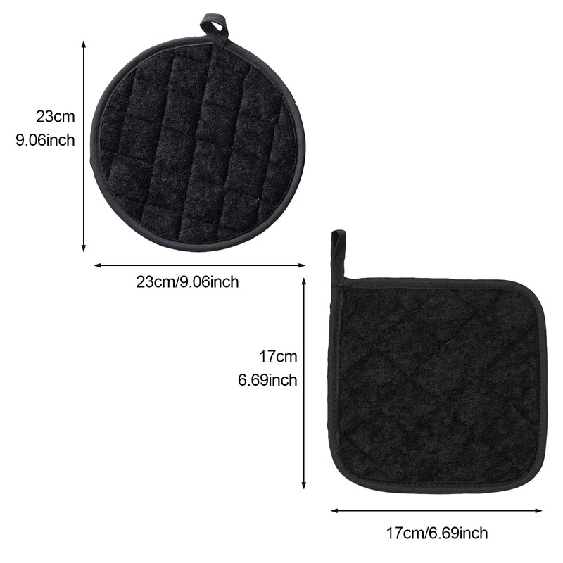 4 Pack Pot Holders for Kitchen Clearance, Hot Pads for