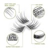 DIY Eyelash Extension, 3D Effect Glue Bonded Band Individual Lash