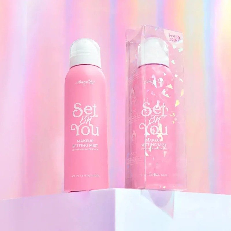 Fijador De Maquillaje Set On You Brisa Refrescante Amor Us