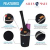 ALLEN & MATE Unisex Yoga Exercise Mat Bag with Large