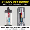 IPF Headlight, LED Headlight, For Cars, H4 Hi Lo Switching,