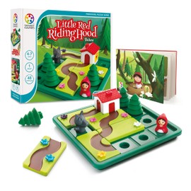 SmartGames Little Red Riding Hood Deluxe Skill-Building Board Game with Picture Book for Ages 4+