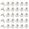UUYYEO 200 Pcs 3 mm Plastic Screw Hole Plugs White