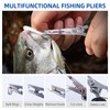 Goture 8PCS Fishing Tool Kit,Fishing Pliers with Sheath,Fillet Knife,Fish Lip