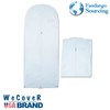 WECOVER 72" Clothes Cover Garment Bags Coat Dress Bags w/Handle