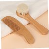 minkissy Baby Bath Brush Set Soft Bristle Newborn Hair Brush