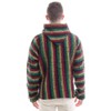 Earth Ragz Baja Joe Striped Woven Eco-Friendly Pullover Hoodie Rasta
