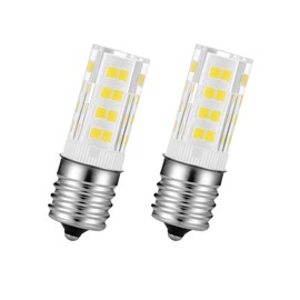 Microwave Lights Under Hood E17 Base Exact Fit for Whirlpool Microwave - Microwave LED Bulb 125V Fits for Maytag Kenmore GE Amana Over The Range Hood Microwave Pack of 2 (3W, Daylight White)