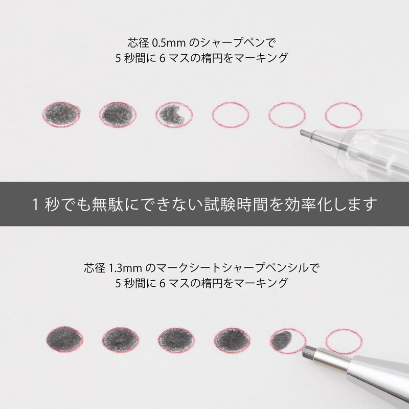 Pentel Sharp Pen Mark Sheet AM13-HB 10 pcs Set