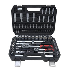 Hantinstom Ultimate Sockets Set Comprehensive Hand Tool Set Perfect for Home Essentials College Dorm Car Emergency Kit Ideal Apartment Essentials & Men’s Tools Gift (94pcs)