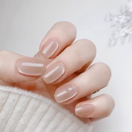 ALLEVG Nail Tip, Cat Eye, Magnet, Stylish, Gelling Nail Tip, Tool Kit Included, 24 Pieces, Coming of Age Ceremony, School Entrance Ceremony, Graduation Ceremony, Wedding Nail Tip, Handmade Nail Tip,