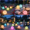 Mr.Go 10 Inch LED Solar Ball Lamp, Colour Changing Mood