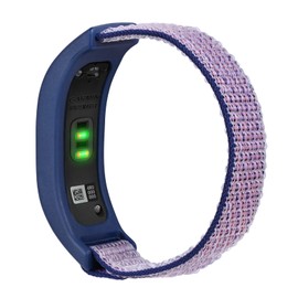 C2D JOY Sport Mesh Nylon Bands Compatible with Garmin Vivosmart 3/4 tracker Replacement Bands with Case-Midnight Blue