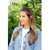 Motique Accessories 1 Inch Satin Hard Headband for Women and