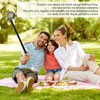 PULUZ Extended Invisible Selfie Stick with Screw Rod Adapter for