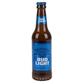 Bud Light Beer Bluetooth Bottle Speaker Portable Wireless Speaker with Rechargeable Battery Ideal for Indoor and Outdoor Activities Loud and Bass Audio Sound Easy to Carry Anywhere