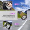 RGOAANC 2PCS Car Blind Spot Mirror, Round Side Mirror, 360°