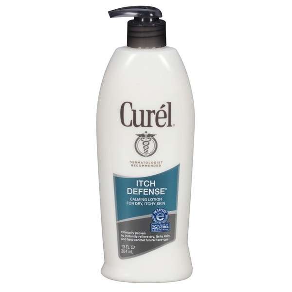 Curel Itch Defense Lotion 13 Ounce Pump (384ml) (3 Pack)