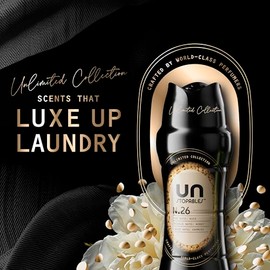 Downy Unstopables Unlimited Collection In-Wash Laundry Scent Booster Beads, No. 26, Fine Fragrance, Long-Lasting Fresh Scent Beads, 10.7 oz