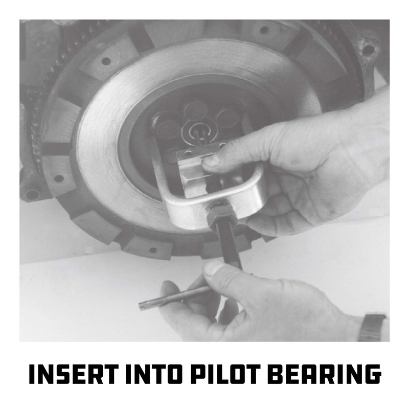 Powerbuilt Pilot Bearing Puller, Remove Bearings and Bushings, Foreign and