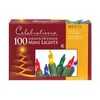 Celebrations Mini Light Set 100 Lights Multi 18" Ul Fuse