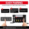 buymoremoreshop For Jeep Wrangler JK 4 Gang Switch Panel Electronic