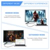 cablecc Down Angle Mini HDMI Male to HDMI 2.1 Female