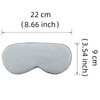 Xeahung Adjustable Sleep Mask Cotton Comfortable Eye Mask for Sleeping