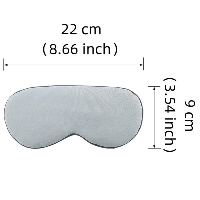 Xeahung Adjustable Sleep Mask Cotton Comfortable Eye Mask for Sleeping