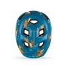 MET Hooray Kids Cycling Helmet, Glossy Blue Teckel, Size 52-55cm