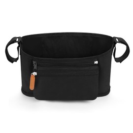 Accmor Accmor Universal Stroller Organizer with Detachable Phone Bag, Stroller Bag Caddy Organizer Stroller Accessories for Uppababy, Baby Jogger, Nuna, Doona, Britax Strollers