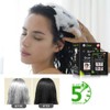 Black Hair Shampoo Instant Black Natural Ingredients Hair Dye Shampoo